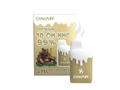 „Big Bad Bear“ 99% 10-OH-HHC – „Canapuff“ – vienkartiniai 2 ml