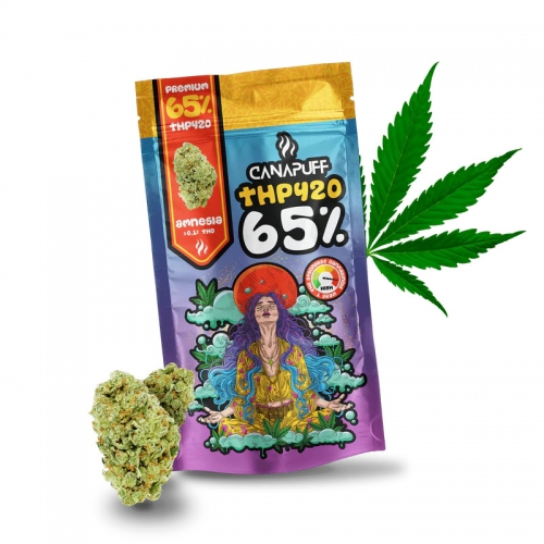 THP420 „Amnesia“ žiedai 65 % – „Canapuff“ 1 g