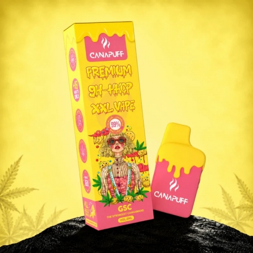 9H-HHCP XXL Vape GSC 99 % – Vienkartinis – CanaPuff – 2 ml