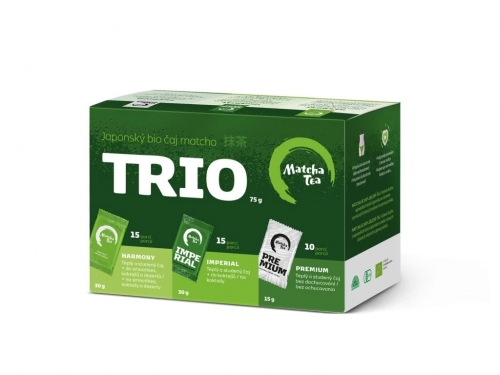EKOLOGIŠKOS MATCHA ARBATOS TRIO 70 G