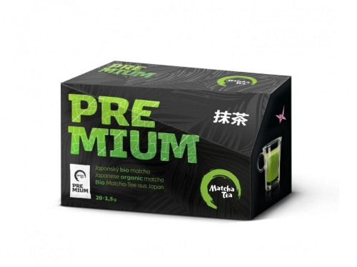 EKOLOGIŠKA MATCHA ARBATA PREMIUM 20 x 1,5 G