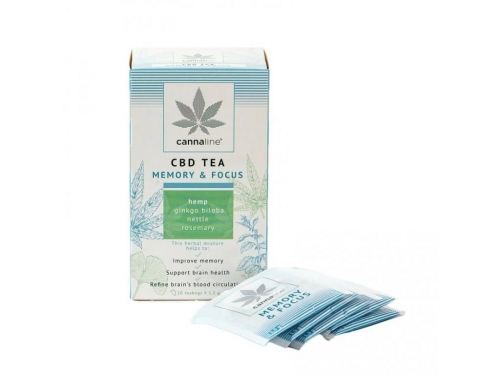 CANNALINE CBD arbata MEMORY 30g