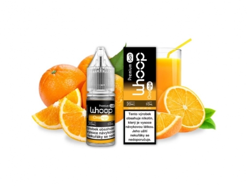 „Whoop Orange“ 10 ml – druskos skonio skystis Nikotinas: 20 mg