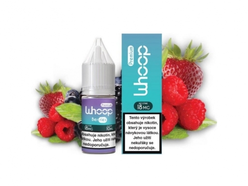„Whoop Berries“ 10 ml – druskos skonio skystis Nikotinas: 20 mg
