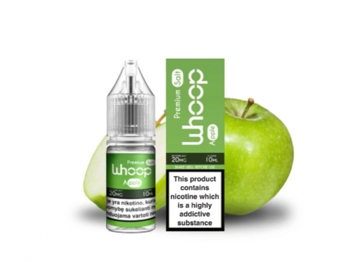 „Whoop Apple“ 10 ml – druskos skonio skystis Nikotinas: 20 mg