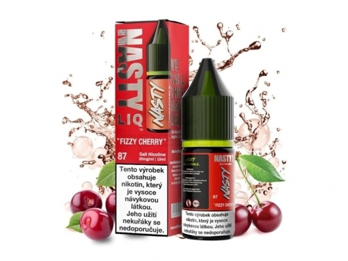NASTY LIQ Fizzy Cherry 10ml - Druskos skonio skystis Nikotinas: 20mg