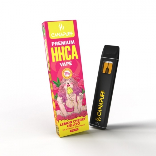 Lemon Cherry Gelato 79% HHC-A – Canapuff – Jednorazová vape – 1 ml