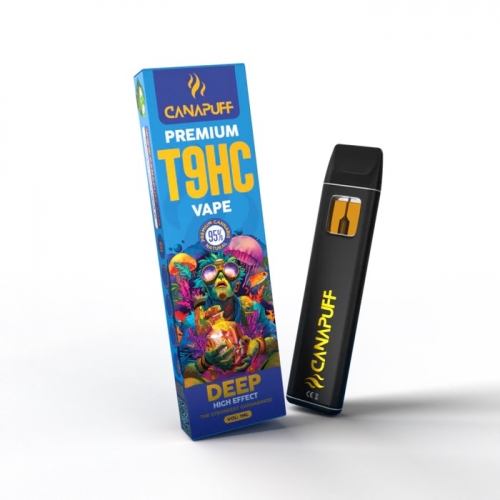 DEEP 95% T9HC – Canapuff – Jednorazová vape – 1 ml