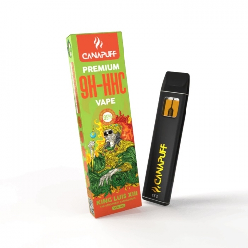 King Louis XIII 95% 9H-HHC – Jednorazová vape – Canapuff – 1 ml